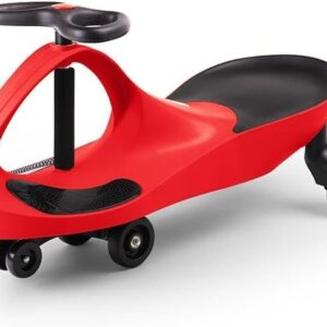 Curvaso Wiggle Car Kids Swing Ride On Childrens Swivel Scooter Twist & Go (Red/Black) - Image 3